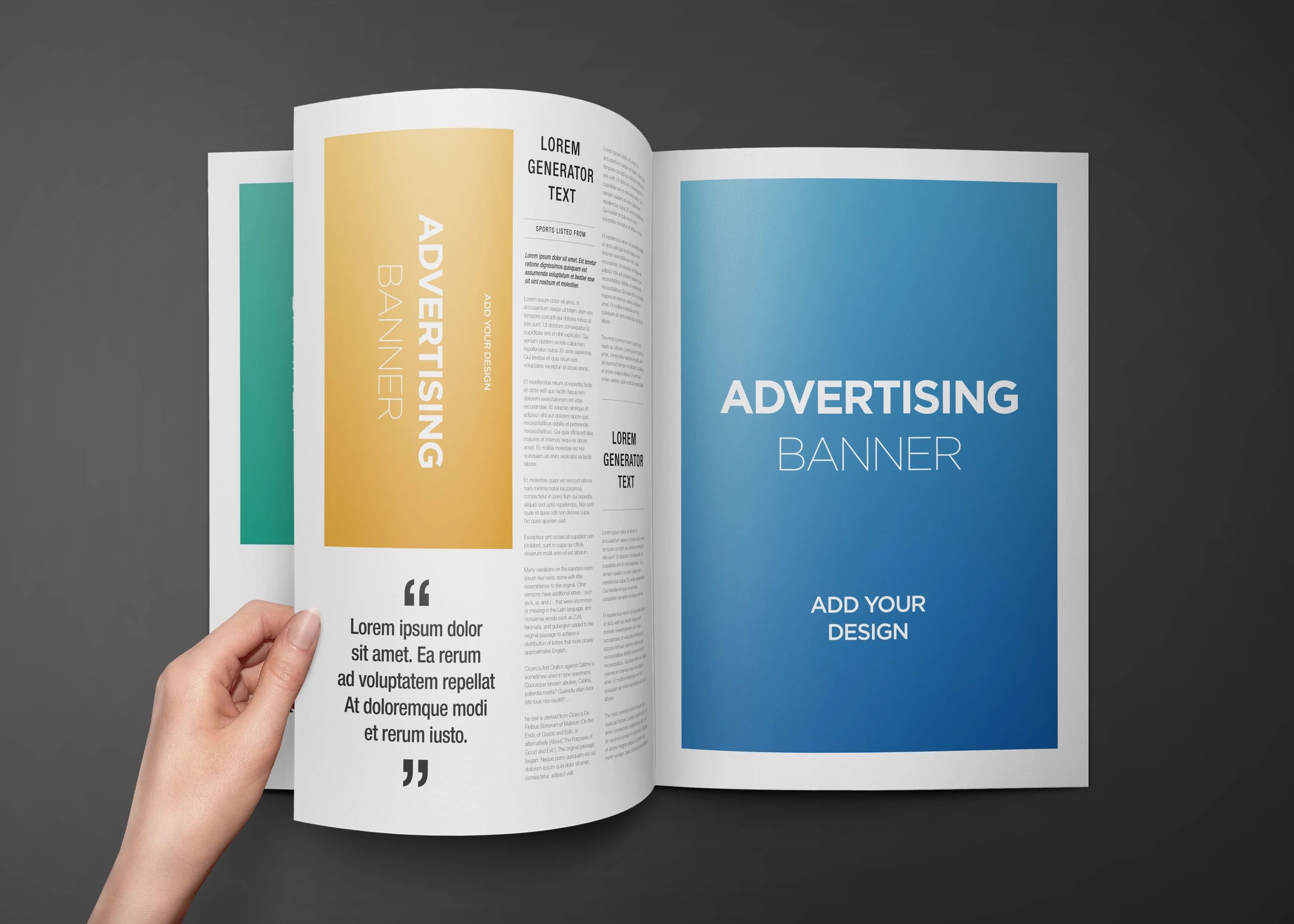 Narrative Magazine Spread